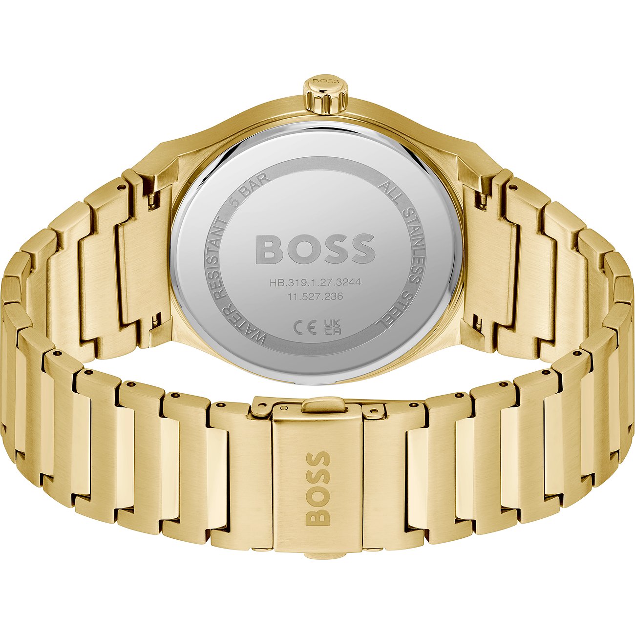 Boss Herrenuhr Candor - Gold – Bild 3