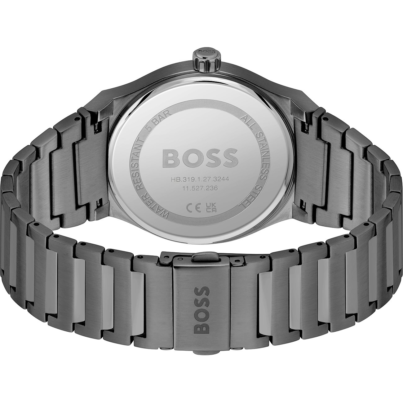 Boss Herrenuhr Candor - Grau – Bild 3